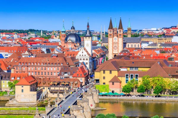 Excursia continua catre Wurzburg.