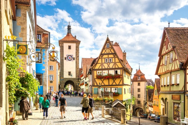Plecam catre Rothenburg ob der Tauber-Orasul Craciunului, o bijuterie medievala a Germaniei