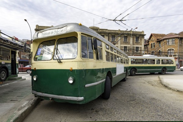 si cele mai vechi troleibuze in folosinta din lume (UNESCO) din 1952