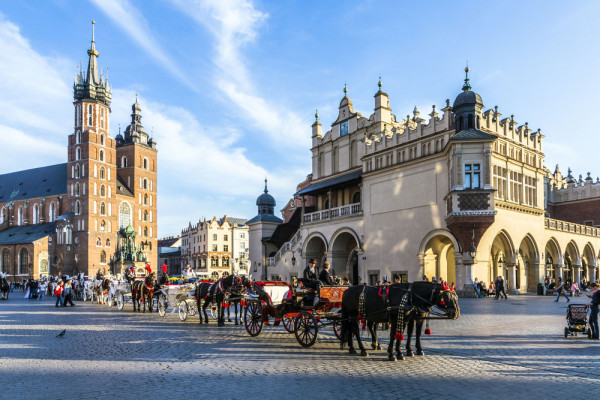 Cracovia Biserica Sf Maria din Piata Centrala