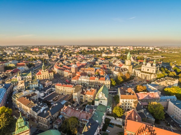 continuam catre Lublin, cel mai mare oras din estul Poloniei si al noulea ca marime din tara