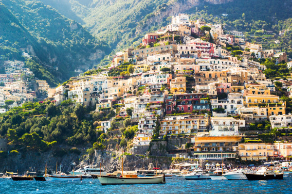 Positano este primul nostru popas