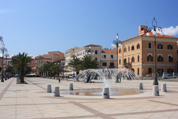 Sardinia La Maddalena Piata Garibaldi