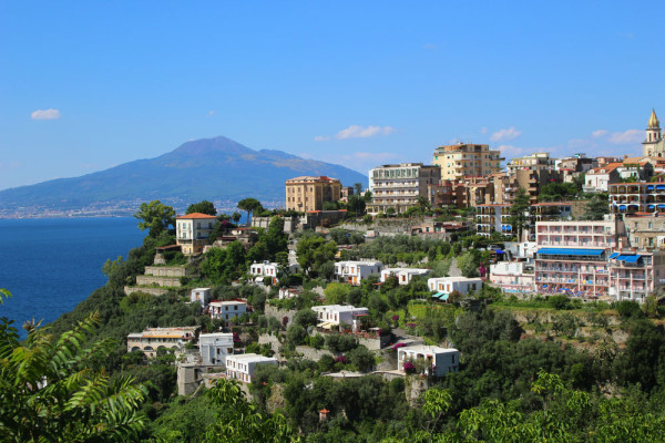 Sorrento vedere Vezuviu