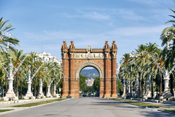Spania Barcelona Arc de Triumf