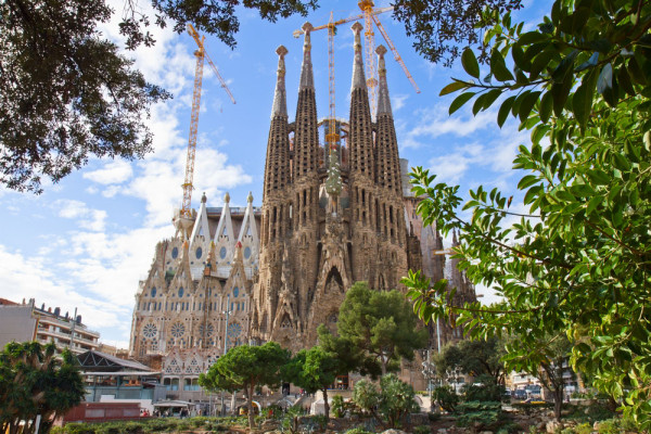 Spania Barcelona  Sagrada Familia