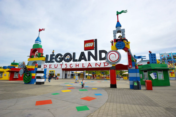 Marele parc Legoland se afla langa Stuttgart