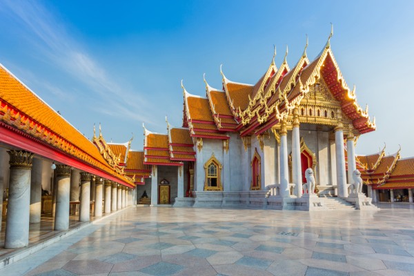 Wat Benjamaborpitr - cunoscut si ca Marele Templu de Marmura Alba