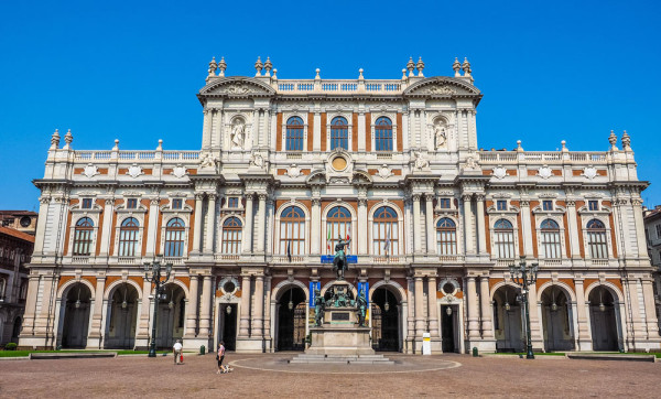 Torino Palazzo Carignano Muzeul National al Unificarii Italiene