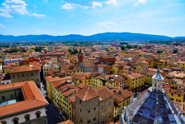 Continuam catre un alt oras, tipic toscan. Pistoia, impresioneaza prin arhitectura sa medievala