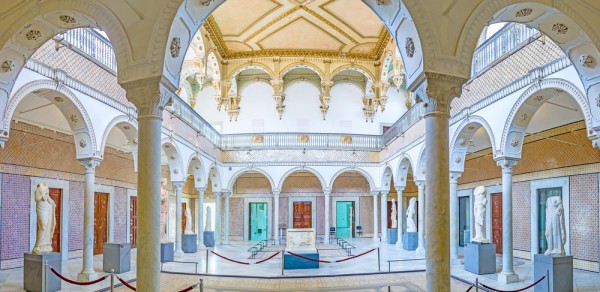 Muzeul Bardo este unul dintre cele mai vechi si frumoase muzee din Tunisia
