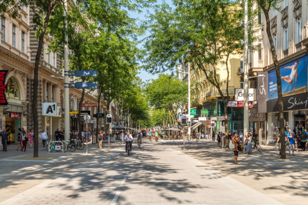 Viena Mariahilferstrasse, Viena shopping